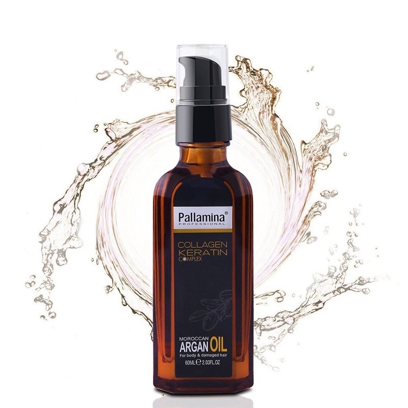 Tinh dầu dưỡng tóc PALLAMINA Collagen Keratin Complex 60ml