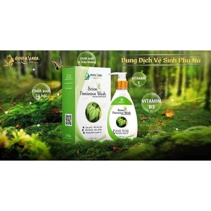 DUNG DỊCH VỆ SINH PHỤ NỮ QUYÊN LARA - SCIONFEMININE WASH #QUYÊN_LARA GIÚP NÀNG CHĂM SÓC &quot;CÔ BÉ&quot; HIỆU QUẢ