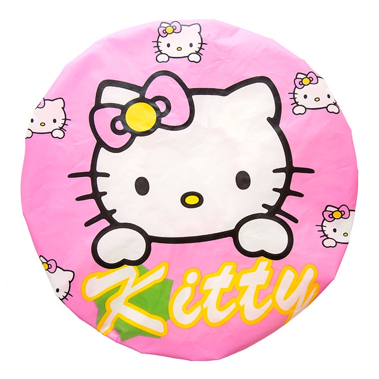 Mũ Trùm Tóc Chống Thấm Nước Chống Dầu Họa Tiết Hoạt Hình Dễ Thương Phong Cách Nhật Bản