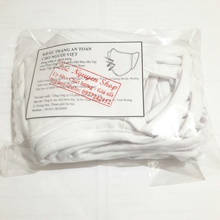 5 Khẩu trang vải kháng khuẩn Hanosimex chính hãng