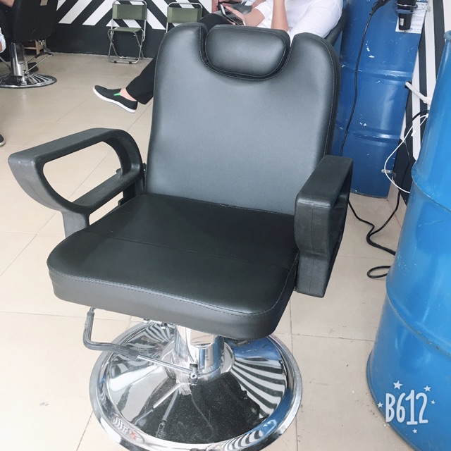 GHẾ CẮT TÓC NAM GIÁ RẺ H84 BARBER BẢBERSHOP MÀU ĐEN