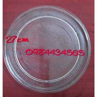 Đĩa lò vi sóng 27cm có mấu/đĩa lò vi sóng/lò vi sóng/đĩa 27cm lò vi sóng có mấu