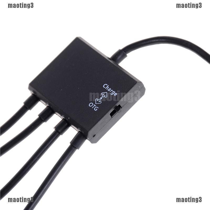 Dây Cáp Chuyển Đổi MT3 3 / 4 Micro USB OTG Cho Máy Tính Bảng Android