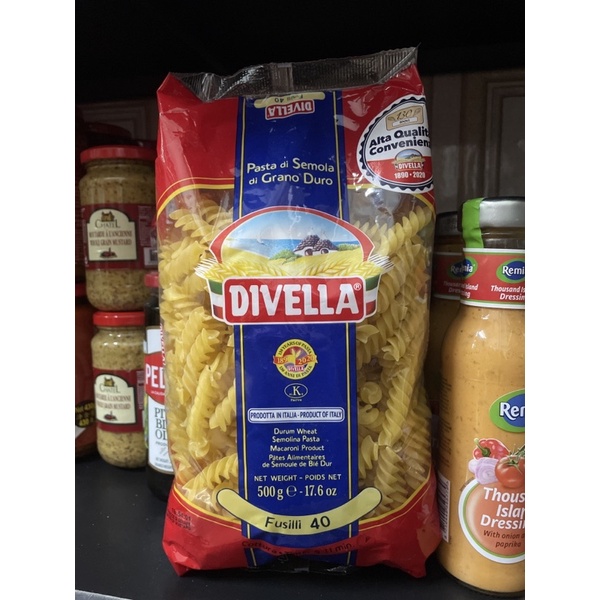 Mỳ ý xoắn Ý Divella 500g - Nhập khẩu tại EU Food Việt Nam