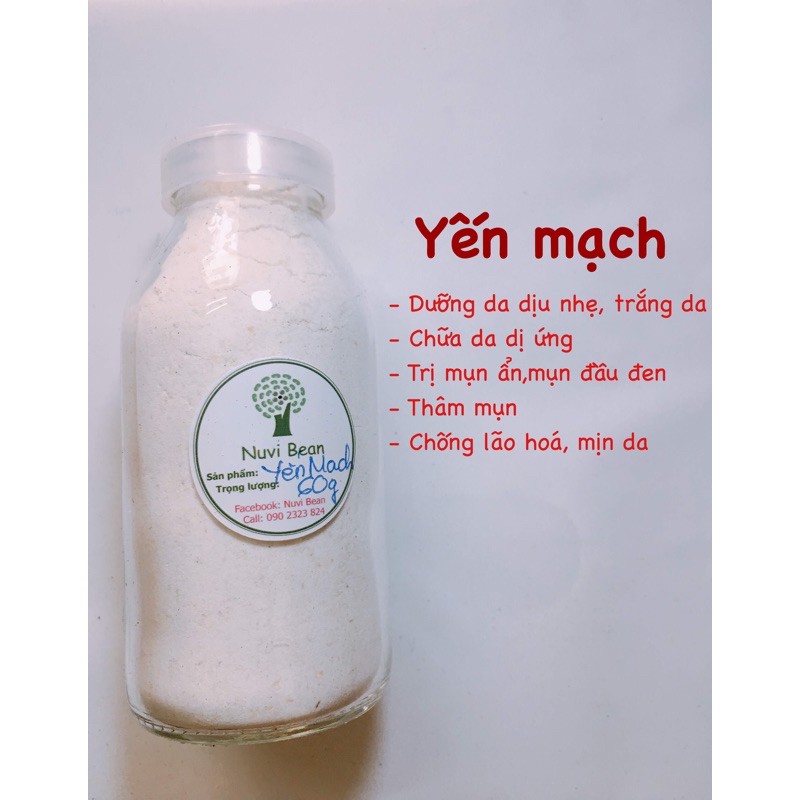 Lọ 60g Yến Mạch nguyên chất