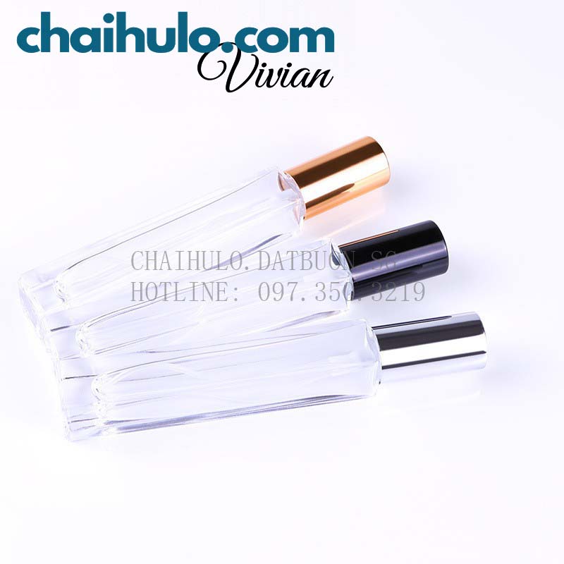 [Sỉ từ 10k] Chai Chiết Nước Hoa 10ml, chai xịt phun sương thân thuỷ tinh dày đẹp, chất lượng cao