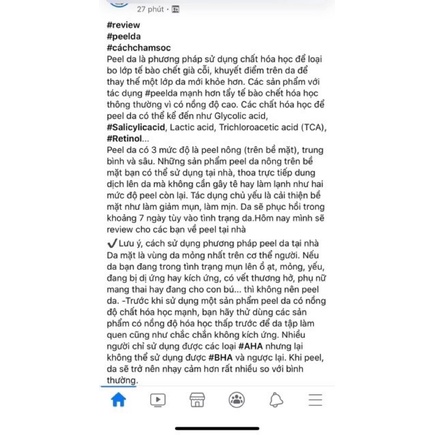 Thay Da Sinh Học NeoStrata Prosystem Retinol Peel