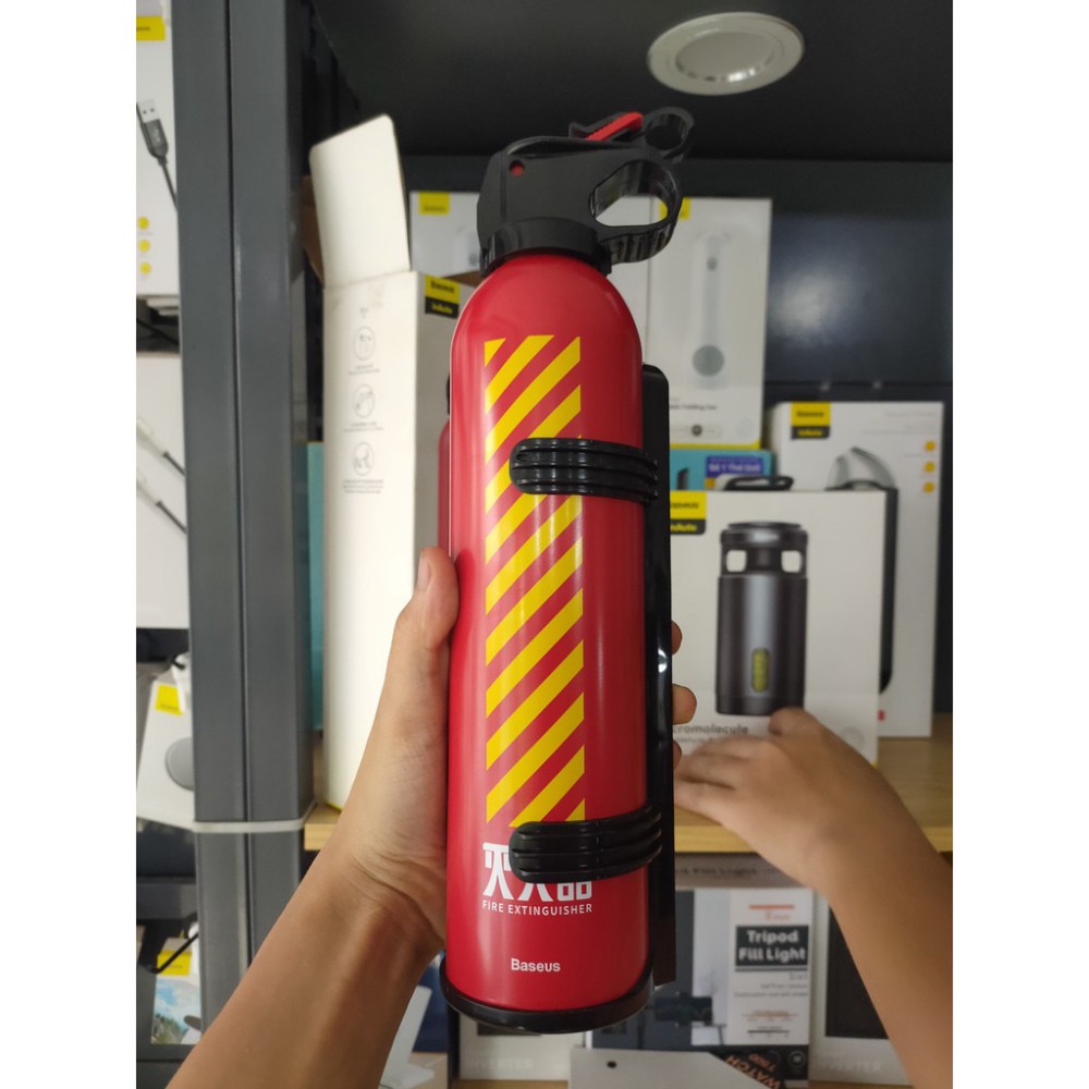 Bình Cứu Hỏa - Bình Chữa Cháy Mini Baseus Dùng Cho Ô Tô, Hộ Gia Đình, Công Ty, Khách Sạn CRMHQ-09
