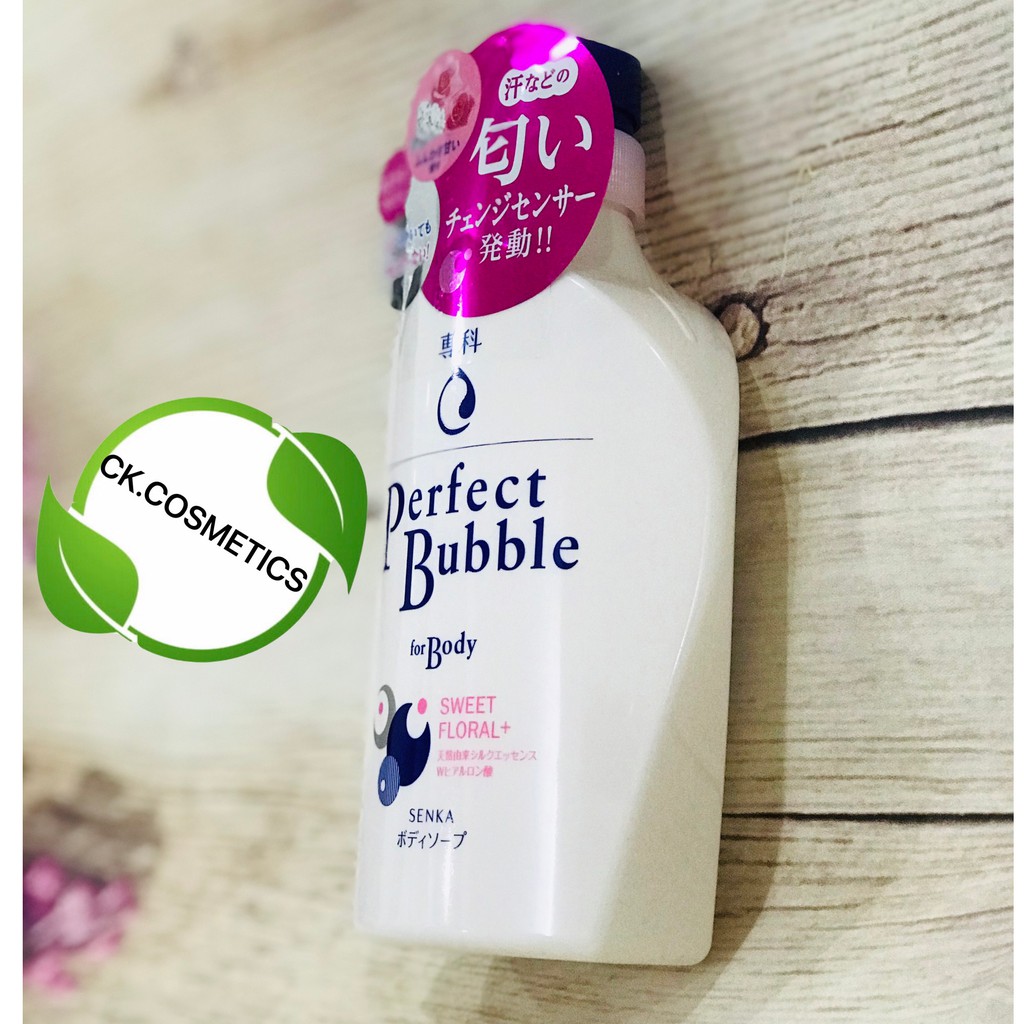 Sữa tắm Senka Perfect Bubble for Body 500ml mẫu mới | BigBuy360 - bigbuy360.vn