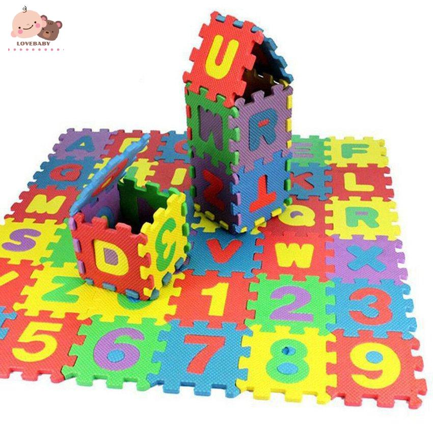 [HOT]Durable Soft Eva Foam Kids Play Mat Letter Number Puzzle Toy Gift Ca