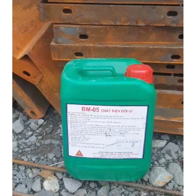 Chất biến đổi gỉ BM05 - Can 10 lít