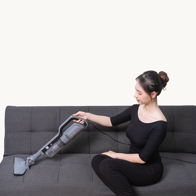 Máy hút bụi KOKORO KT800, hút bụi gia đình cầm tay chính hãng lực hút mạnh công suất lớn hút sạch mọi ngóc ngách vt183