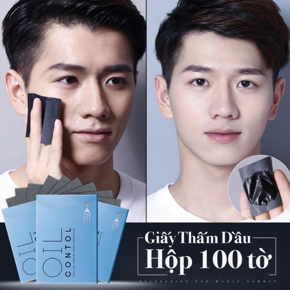 Giấy thấm dầu Nam Nữ thơm mát,thấm hút tốt giúp ngăn ngừa mụn giảm nhờn da Chuẩn Xịn | BigBuy360 - bigbuy360.vn