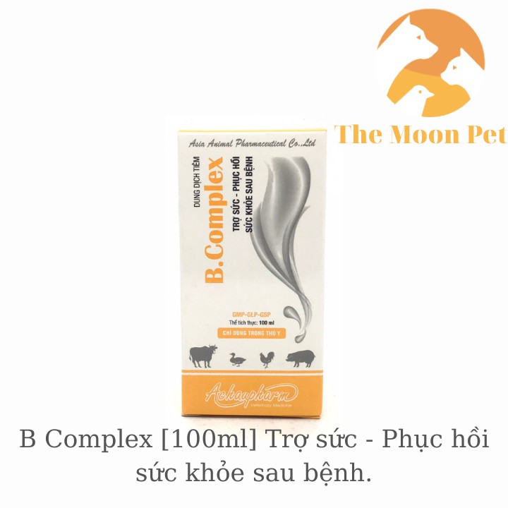 B Complex [100 ml] Trợ sức - Phục hồi sức khỏe gà đá, vật nuôi