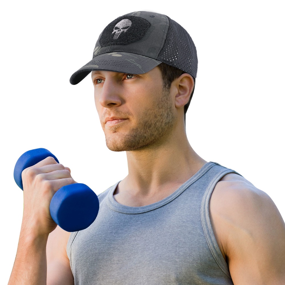 Mũ Lưỡi Trai Họa Tiết Rằn Ri Phong Cách Quân Đội