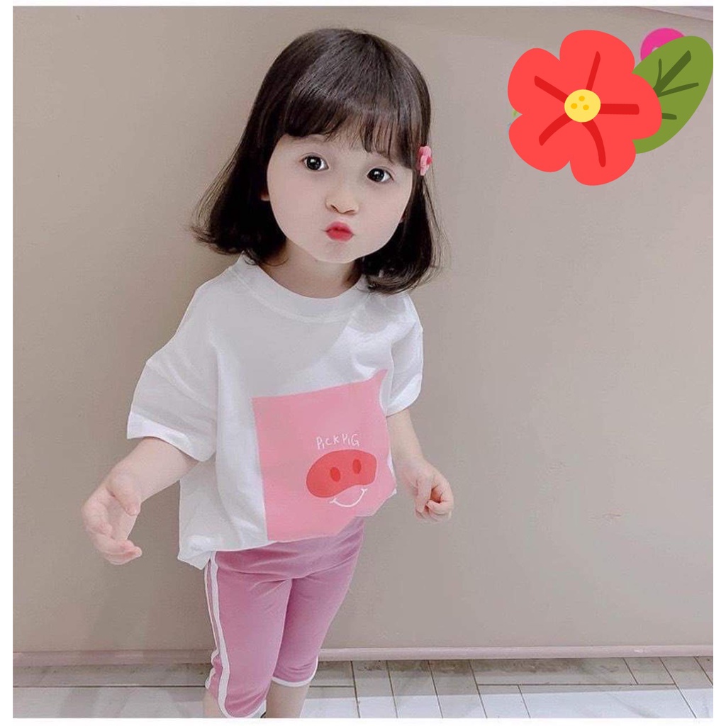 Lyvyshop - (Cotton SG chính phẩm) Bộ quần áo bé gái siêu dễ thương từ 09-28kg