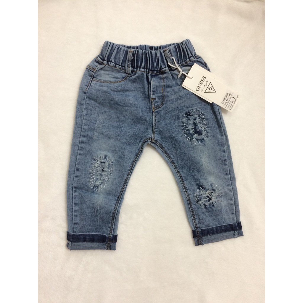Quần bò phong cách bé trai (1-5Y)