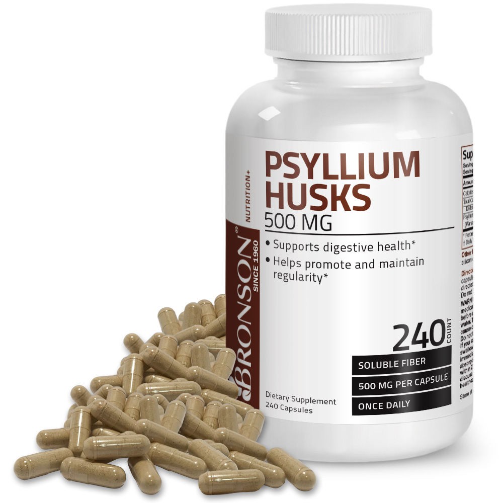Organic Vitamins Psyllium Husks 500mg - 240 viên Mỹ - Chất xơ chống táo bón | BigBuy360 - bigbuy360.vn