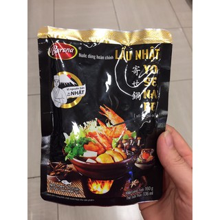 Nước dùng hoàn chỉnh lẩu Nhật Yosenabe Barona gói 160g