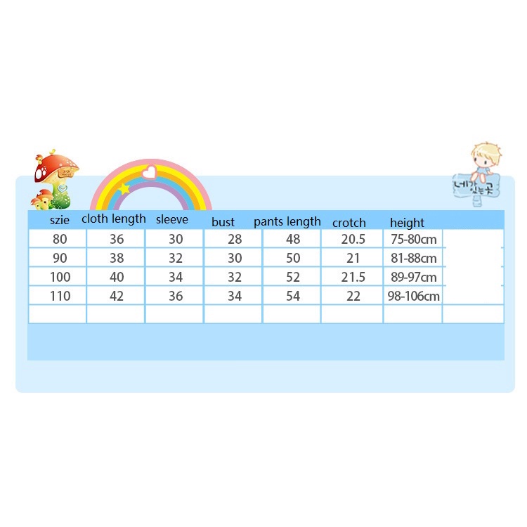 Set quần áo 3 món Luckycandy dày dặn in họa tiết hoạt hình giữ ấm mùa đông cho bé 0-3 tuổi