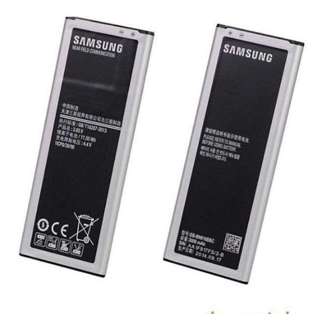 Pin samsung galaxy note 4 2 sim 3000mAh xịn bảo hành 6 tháng đổi mới