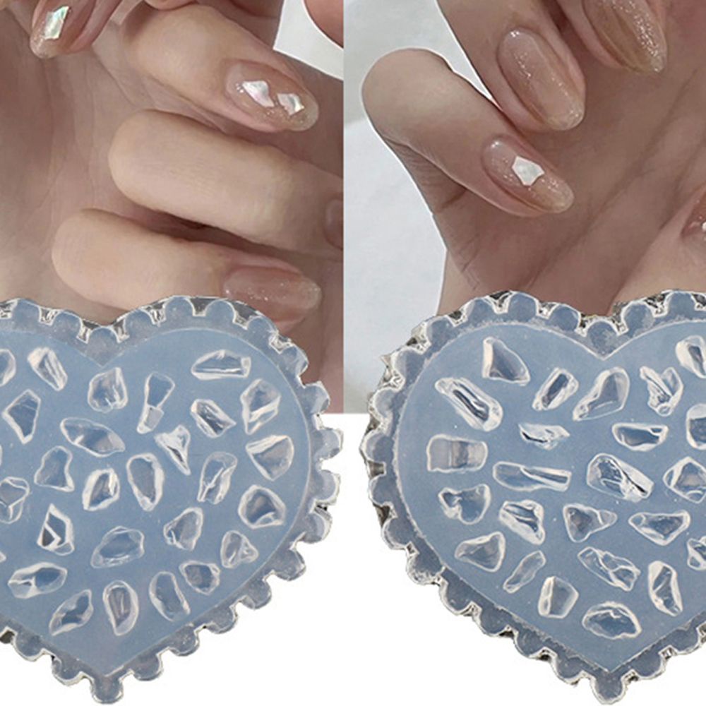 [Hàng mới về] Khuôn silicon dùng làm đá/hoa trang trí móng tay 3D DIY phong cách Nhật Bản dành cho nữ
