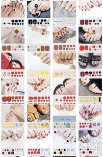 Sticker dán móng chân mẫu GZ117-136