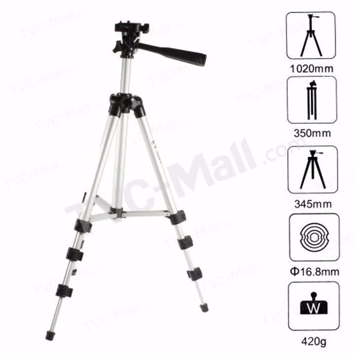 [Mã 2404EL10K giảm 10K đơn 20K] Gậy chụp hình 3 chân/Giá đỡ điện thoại 3 chân Tripod TF3110