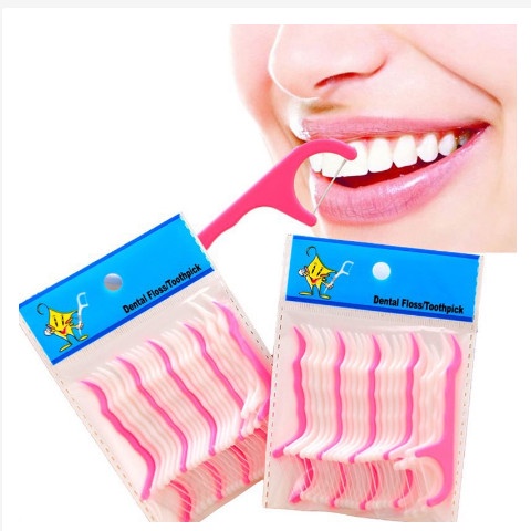Túi 25 chỉ nha khoa,vệ sinh răng miệng siêu mỏng