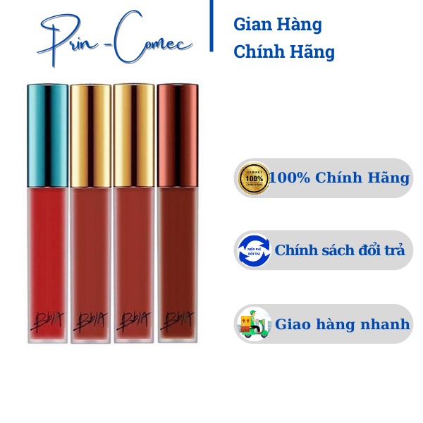 Son bbia last velvet lip tint kem lì mịn lên màu siêu đẹp 5g có ảnh thật shop chụp - Chính Hãng