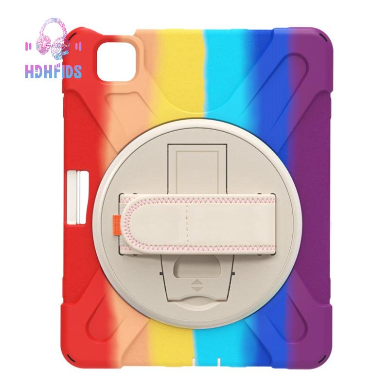 Bao da máy tính bảng trọng lượng nhẹ có giá đỡ xoay 360 độ màu xanh lá phù hợp với iPad Pro 11 2018/2020
