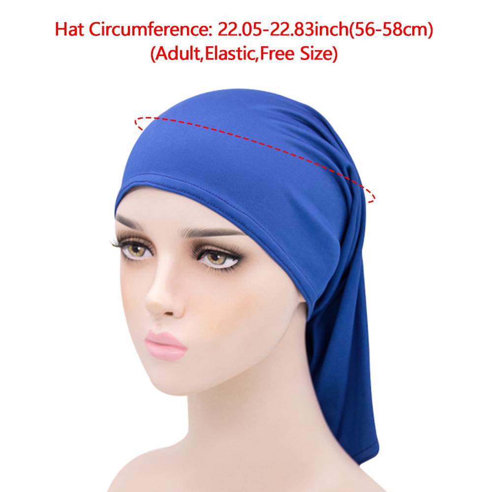 JUNE Khăn Turban Trùm Đầu Kiểu Hồi Giáo