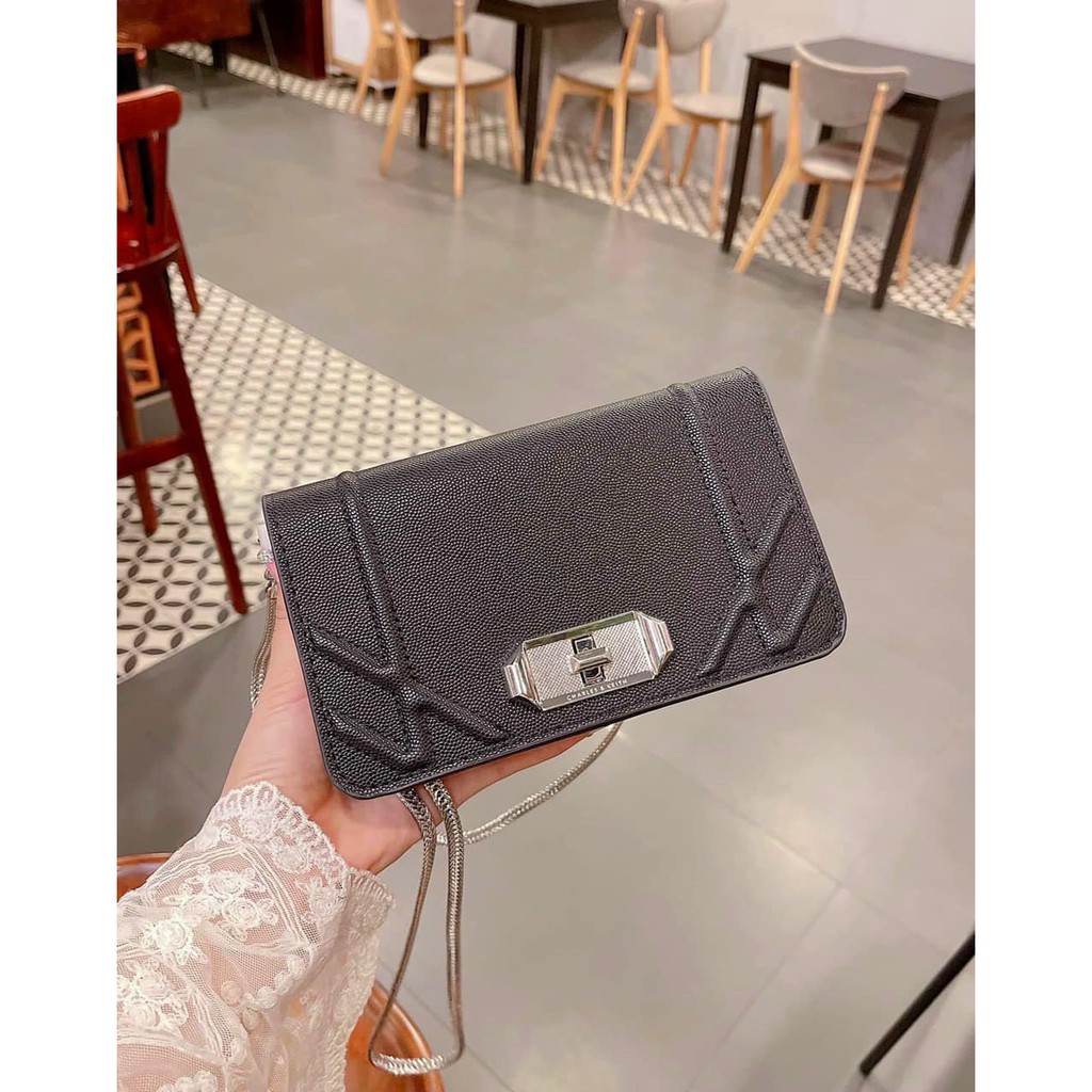 Túi CNK dẹp dáng mới, CHẤT DA HẠT, kèm ảnh thật | BigBuy360 - bigbuy360.vn