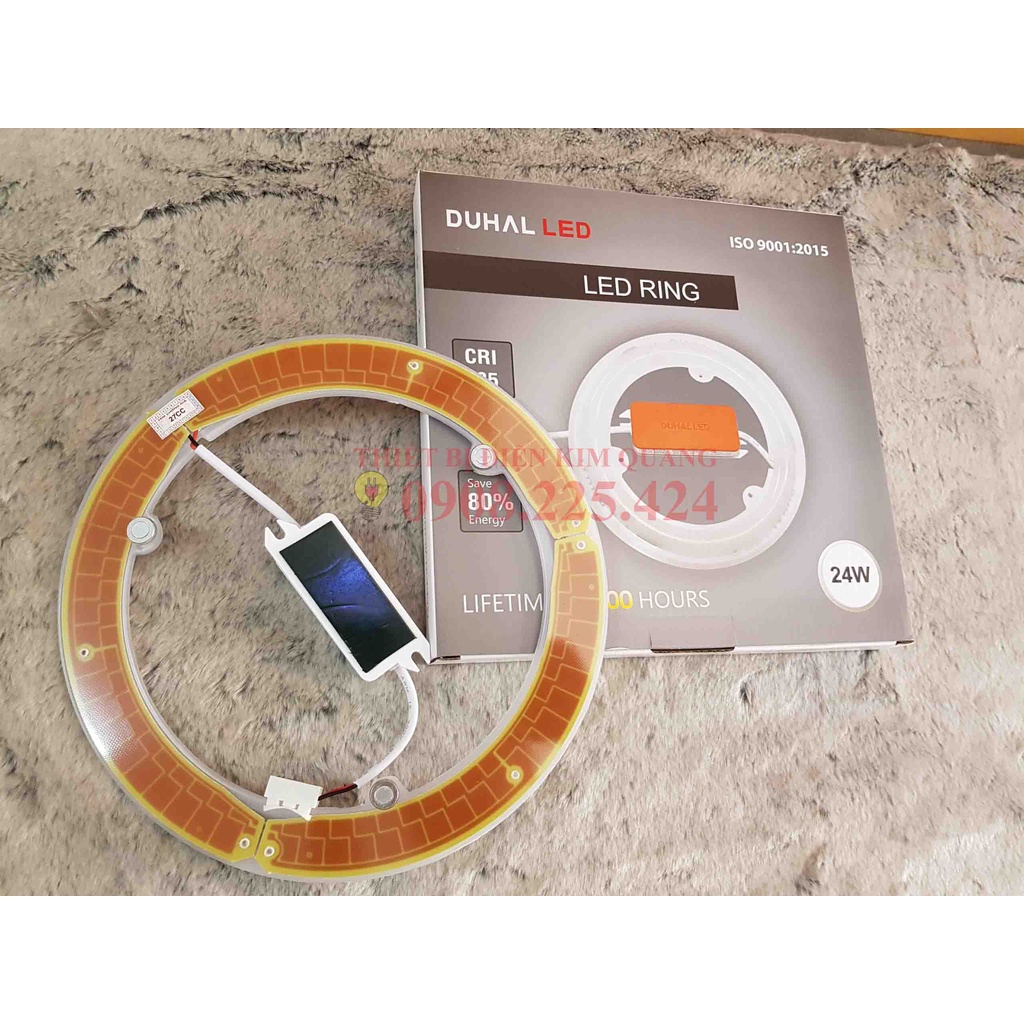 Bóng LED vòng Duhal/ Bóng LED Vỉ 15W/24W Ánh sáng TRẮNG-HÀNG CHÍNH HÃNG