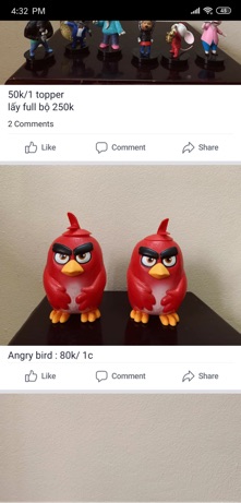 Bộ cốc hình angry bird và peter pan