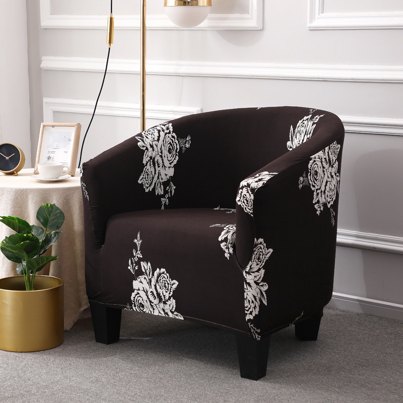 Vỏ Bọc Ghế Sofa Co Giãn In Họa Tiết Hoa Đơn Giản