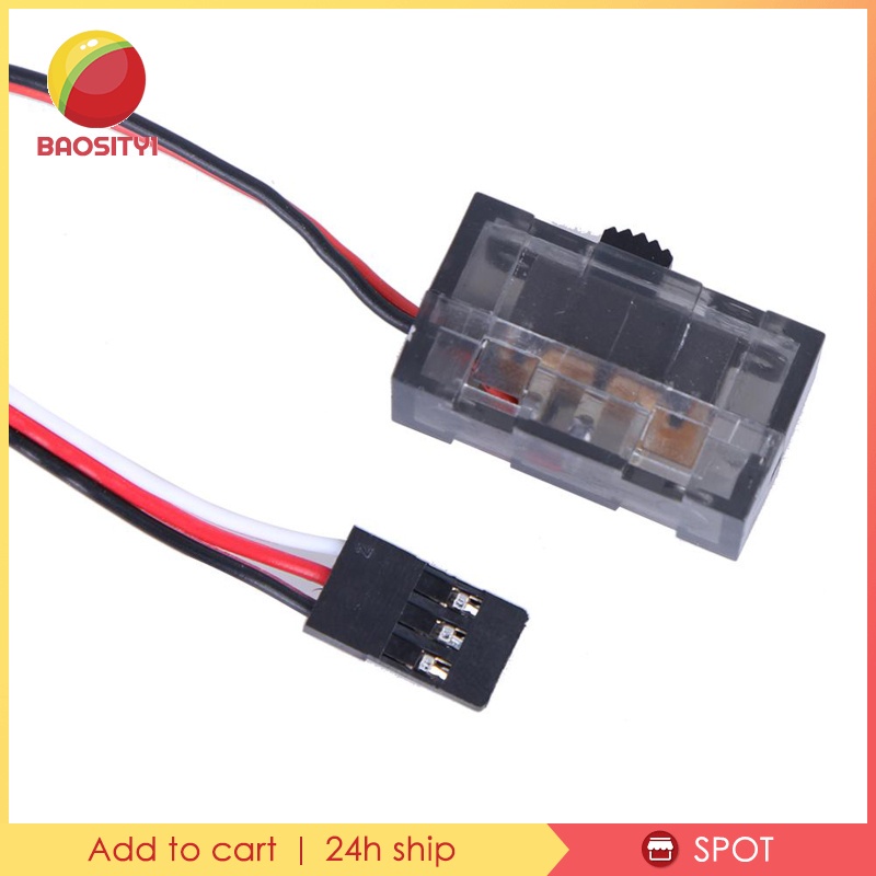 Bộ Điều Khiển Tốc Độ Động Cơ Chổi Than 320A ESC Cho Xe Hơi / Tàu Thuyền Điều Khiển Từ Xa 1 / 8 1 / 1