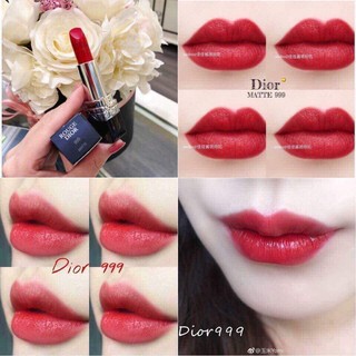 [CAM KẾT AUTH 100%] Son Dior Rouge 999 Matte Fullsize FullBox