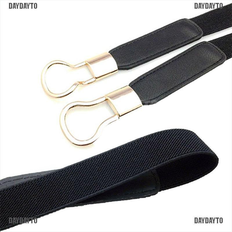 1 Thắt Lưng Da PU Bản Nhỏ Co Giãn Thời Trang Nữ