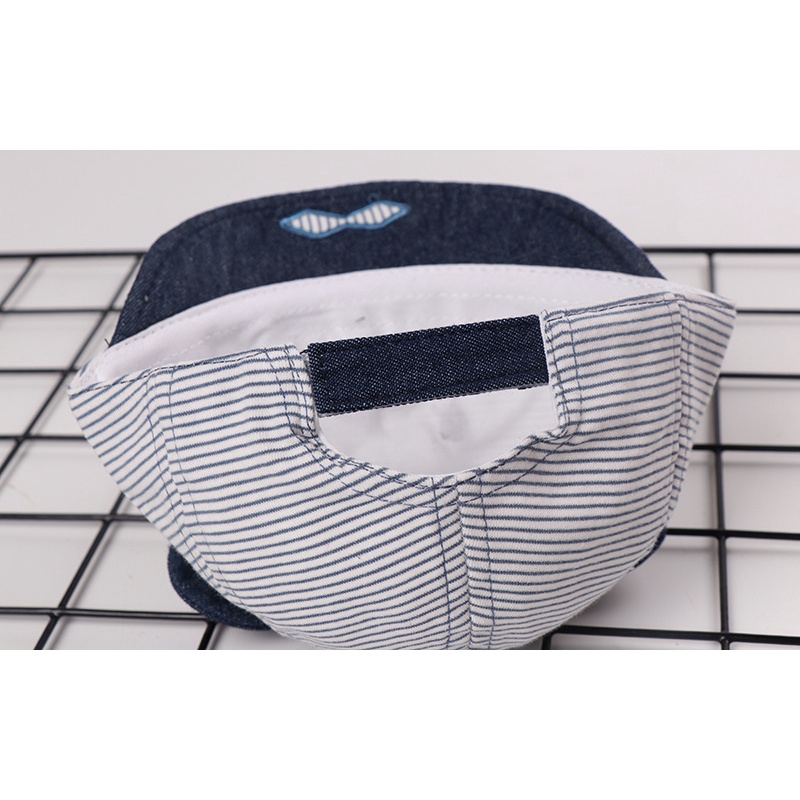 Mũ Lưỡi Trai Cho Bé Thêu Hình Gấu Dễ Thương cho bé Trai Bé Gái 3-12 Tháng