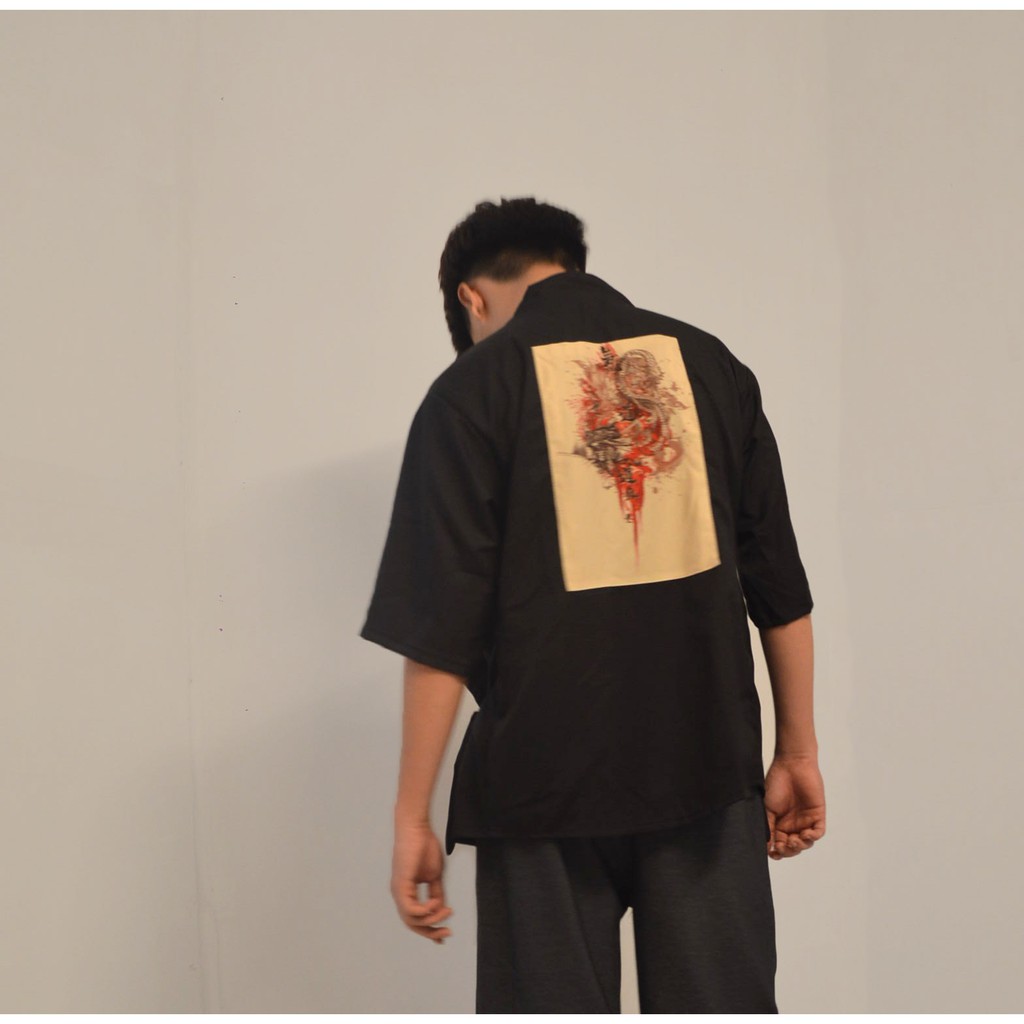Áo Yukata Print Japan Style Unisex