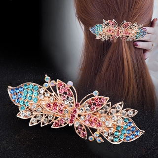 ❥ Áo Khoác viburnum Thời Trang Cá Tính ♔ Kẹp Tóc Hình Bướm Đính Đá Thời Trang Cho Nữ