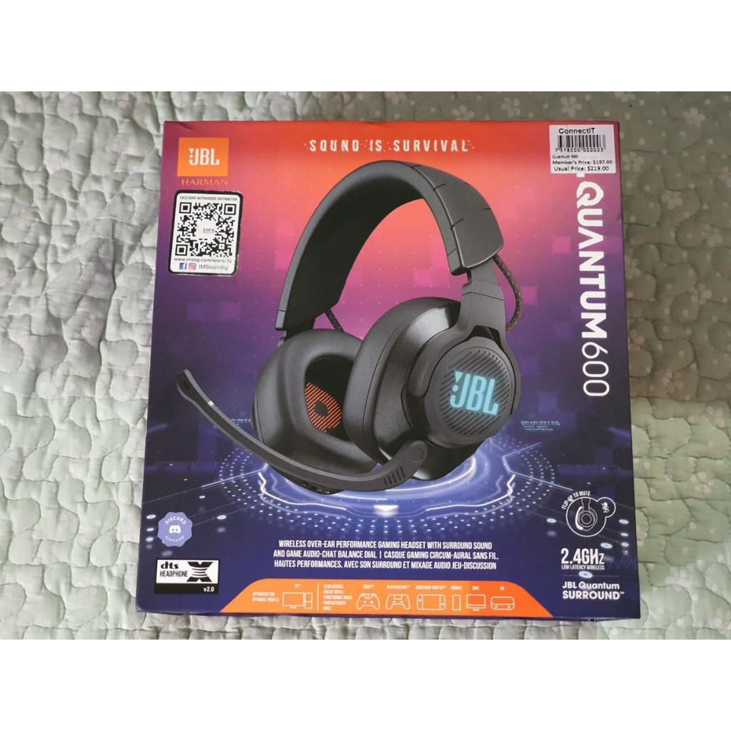 Tai Nghe JBL Quantum 600 - Hàng Chính Hãng