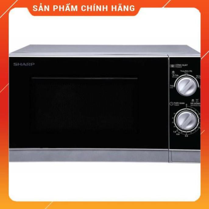 [Hỏa tốc 1 giờ] [FREESHIP] Lò vi sóng Sharp R-205VN-S - Hàng chính hãng, BH 12 tháng Huy Anh