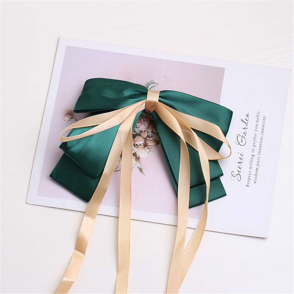 Kẹp Tóc Nơ Ruy Băng Lớn Nhiều Màu Sắc Dễ Thương Cho Bé Gái