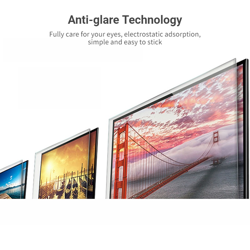 Miếng Dán Bảo Vệ Màn Hình Chống Bức Xạ HD Màu Xanh Dương 16: 9 Cho iMac 24 2021 530.5 * 299mm Ốp