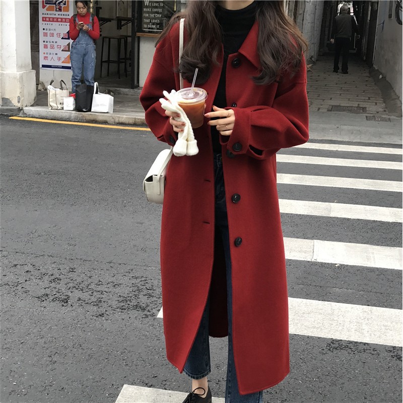 Order áo khoác dạ bông trần màu sắc basic  kiểu mới phổ biến của Hàn Quốc 2020 , hàng quảng châu loại đẹp