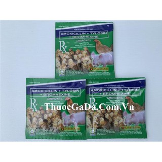Thuốc Úm Gà Con AMBROXITIL - Nhập Khẩu Trực Tiếp Từ Philippines (5 Gói 5g) [Thuốc Gà Đá Bình Tân]