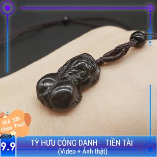 Mặt dây chuyền vòng cổ Tỳ hưu kích hoạt tài lộc, may mắn, bình an phù hợp Nam Nữ Mệnh Thủy, Mộc (kèm dây)