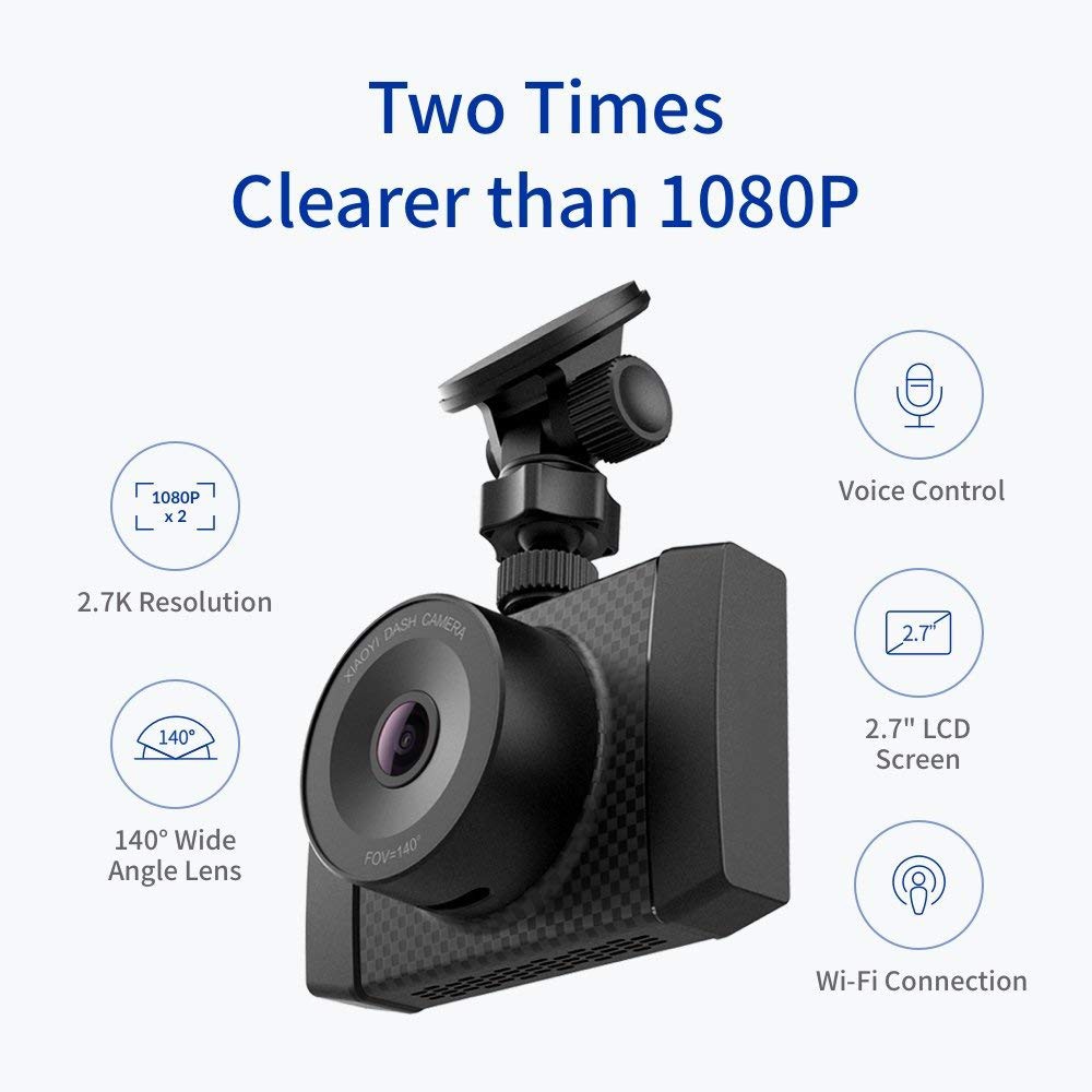 Camera Hành Trình Xe Hơi Ô Tô YI Ultra Dashcam C16 - Hàng Chính Hãng